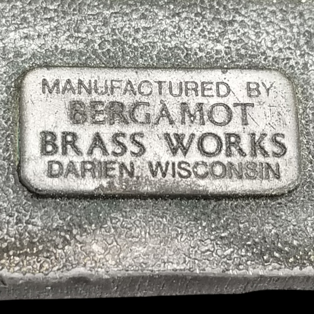 Bergamot Brass Works Second Amendment Belt Buckle Our American Heritage Eagle 76 - Picture 7 of 12